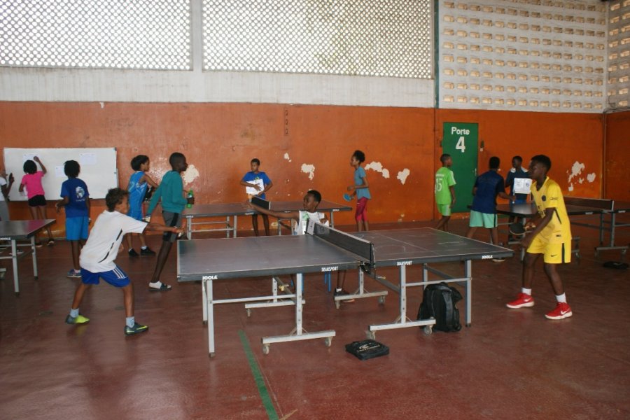 Les matches de tennis de table