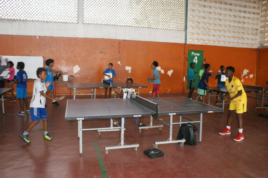 Les matches de tennis de table