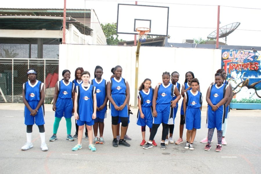 Le match de basketball Filles