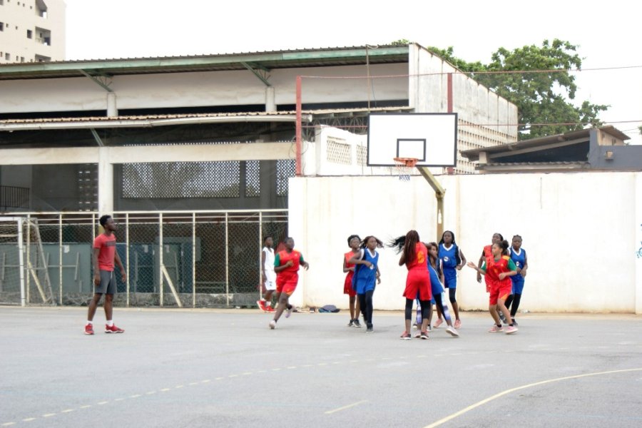 Le match de basketball Filles