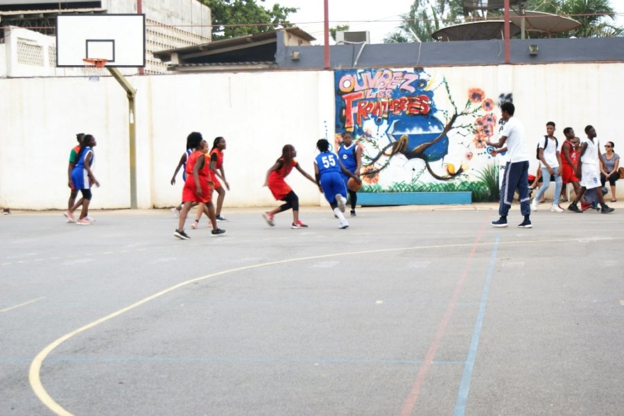 Le match de basketball Filles