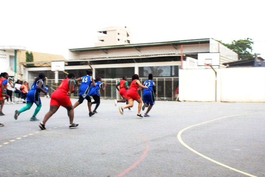 Le match de basketball Filles