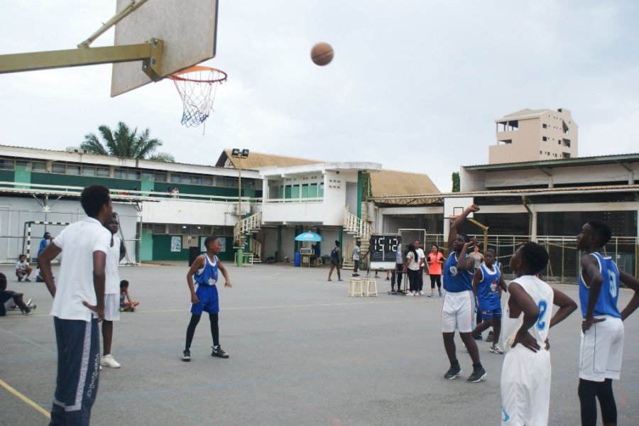 Le match de basketball Garçons