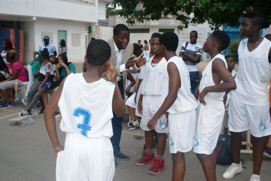 Le match de basketball Garçons