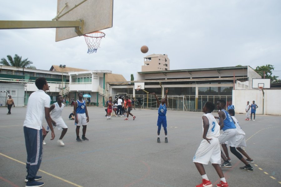 Le match de basketball Garçons