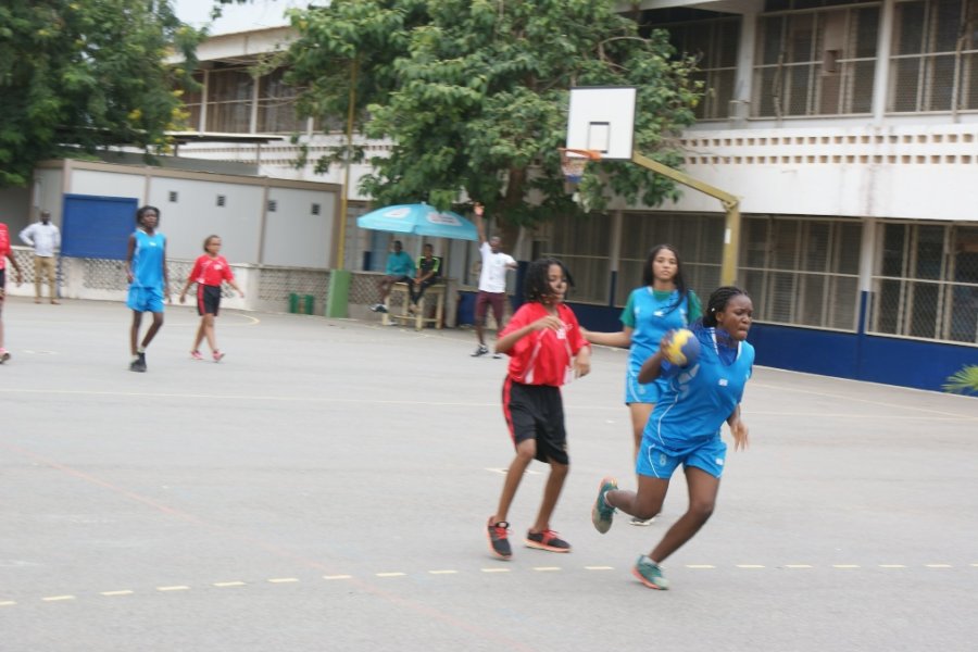 Le match de handball Filles