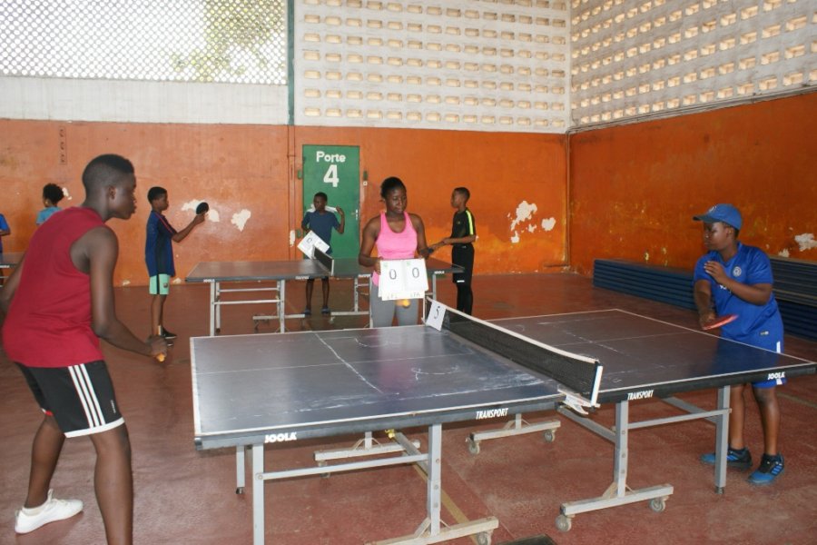 Les matches de tennis de table